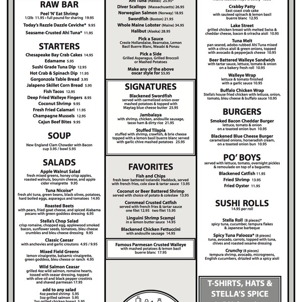 StellasLunchMenu
